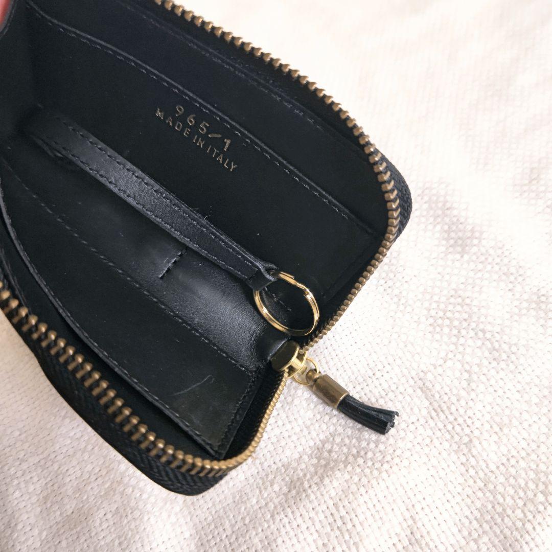 フェリージFelisiサフィアーノレザーキーケース黒ブラック【965/1】