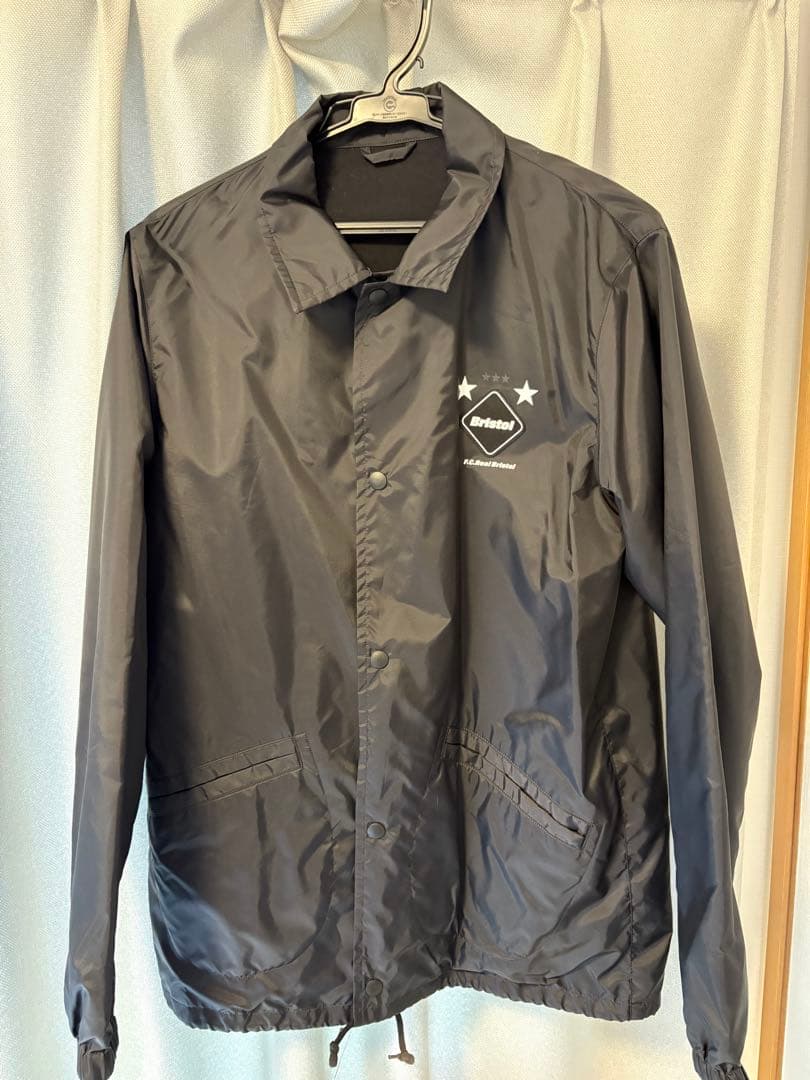 FCRB コーチジャケット　黒