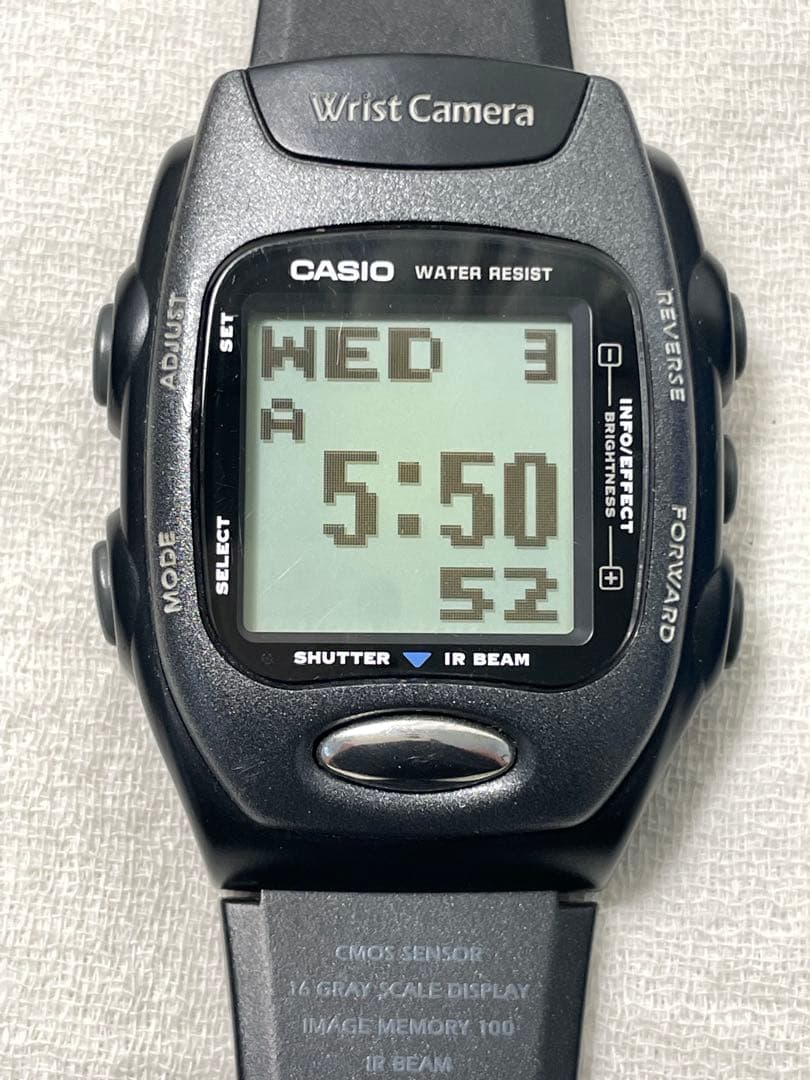 時計 CASIO WQV-2 wrist camera