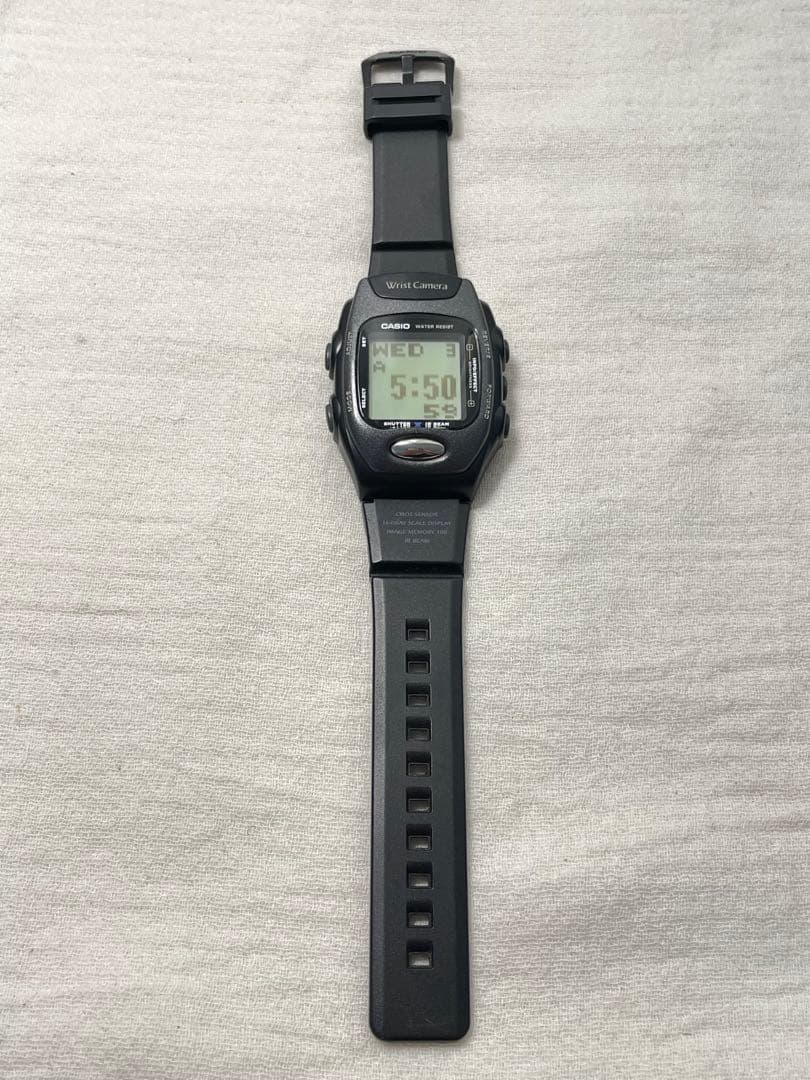 時計 CASIO WQV-2 wrist camera