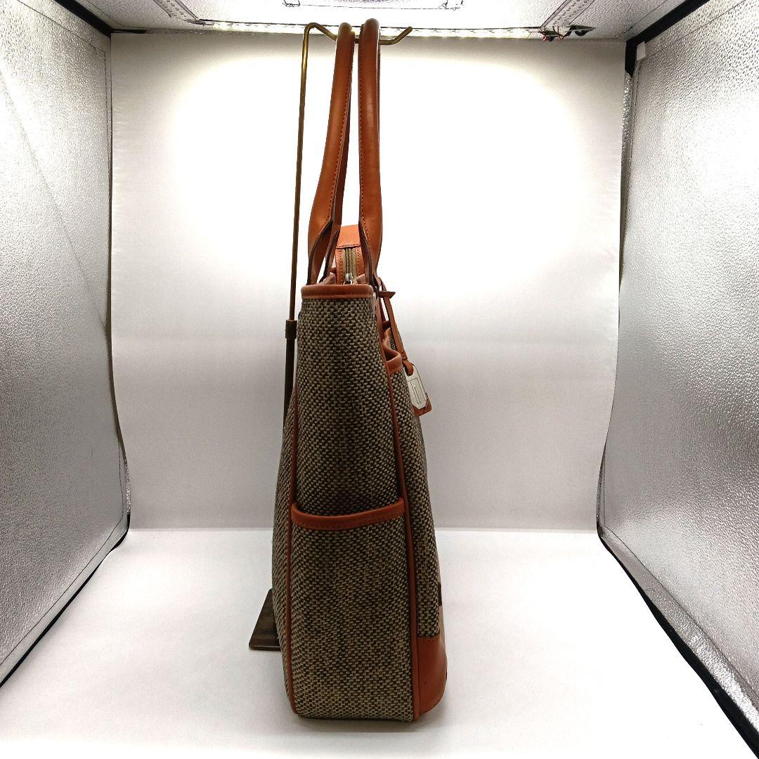 Hartmann　ブラウン ベージュ トートバッグ レザー　上291