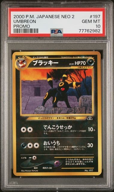 【PSA10】ブラッキー_プレミアムファイル2 プロモ　ポケモンカード旧裏