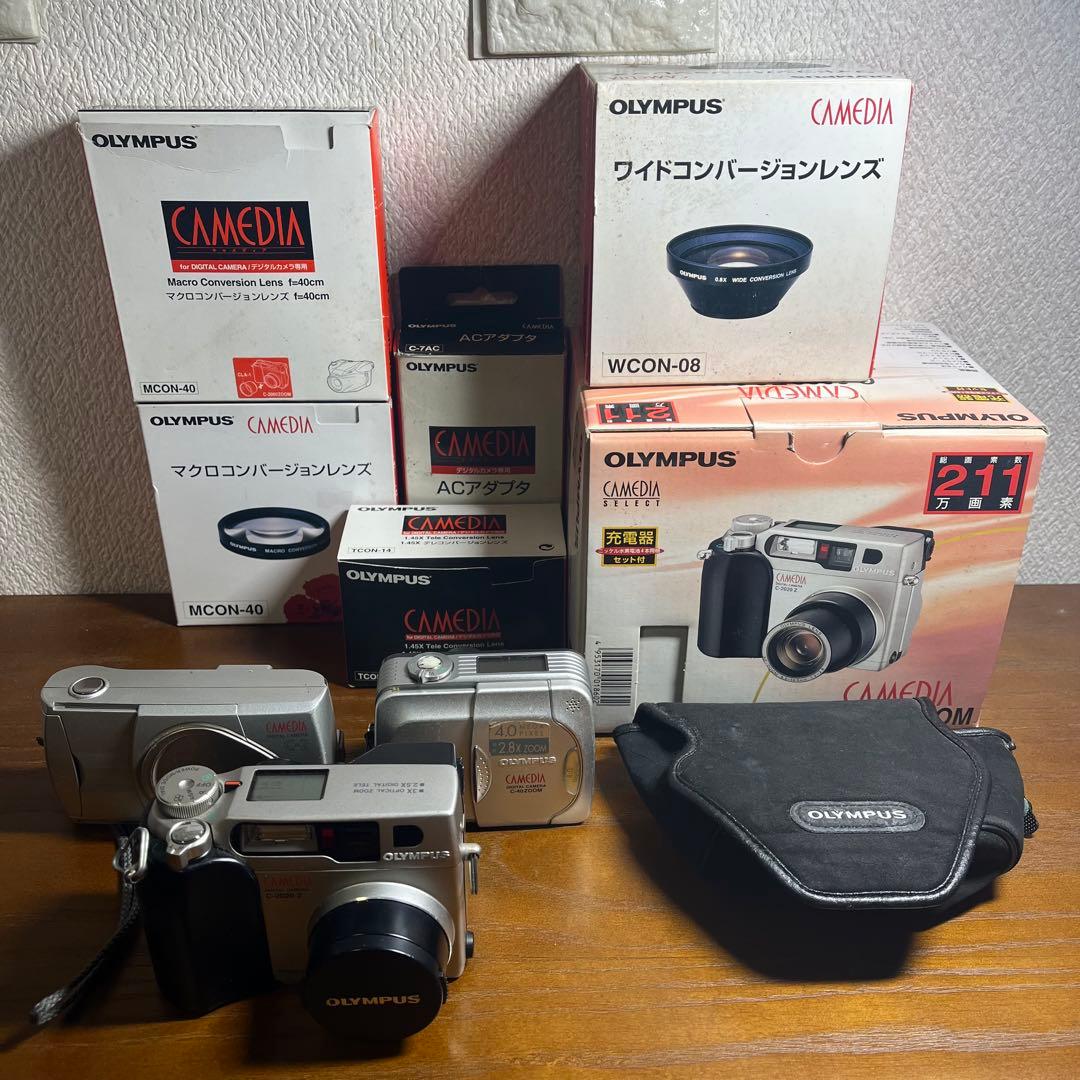 【通電確認】OLYMPUS CAMEDIA C-2020Z C-2 C-40