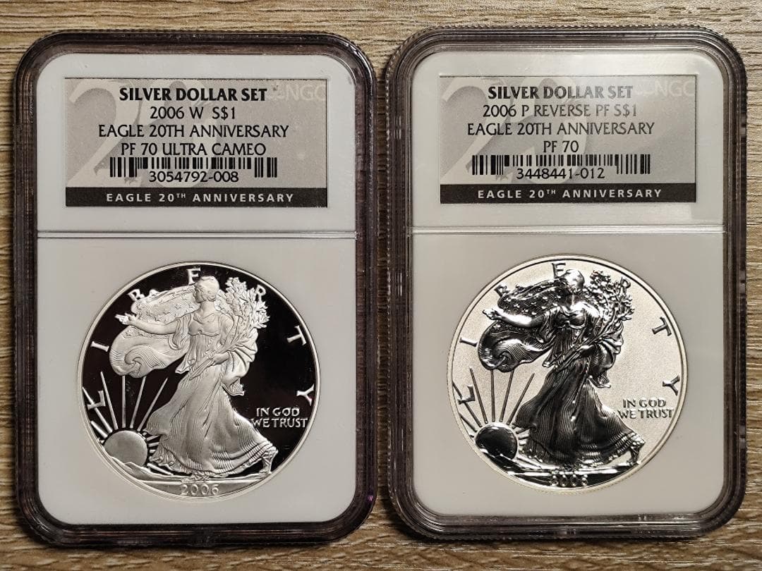 のもと NGC PF70☆2006 アメリカ シルバー イーグル 銀貨