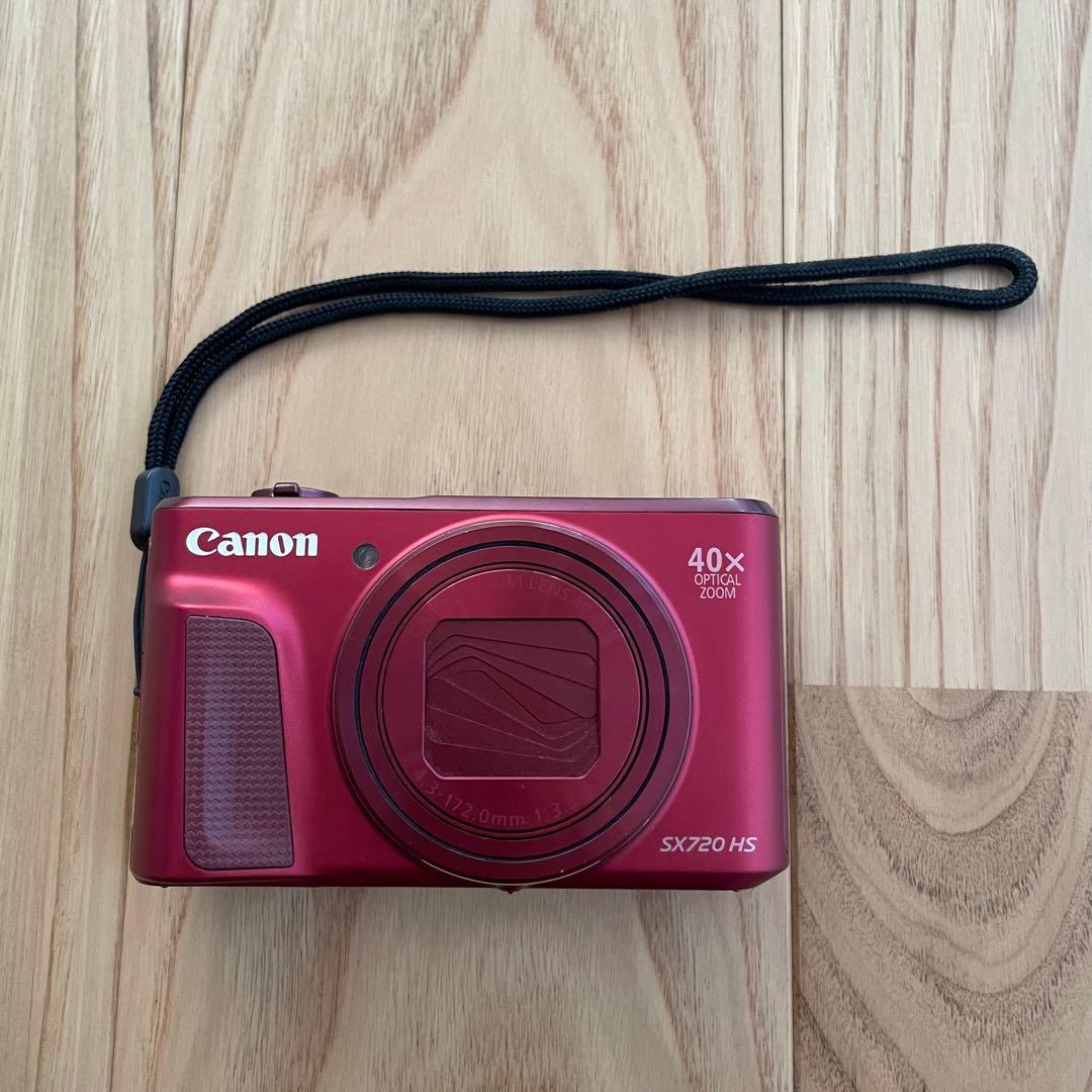 Canon / デジタルカメラ (PowerShot SX720 HS レッド)