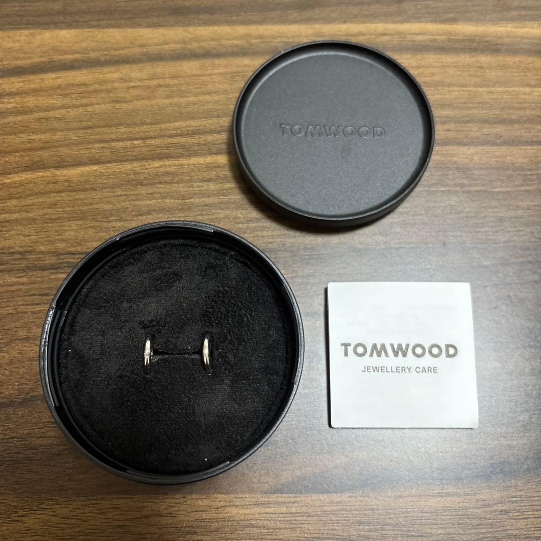 TOMWOOD シルバー フープピアス