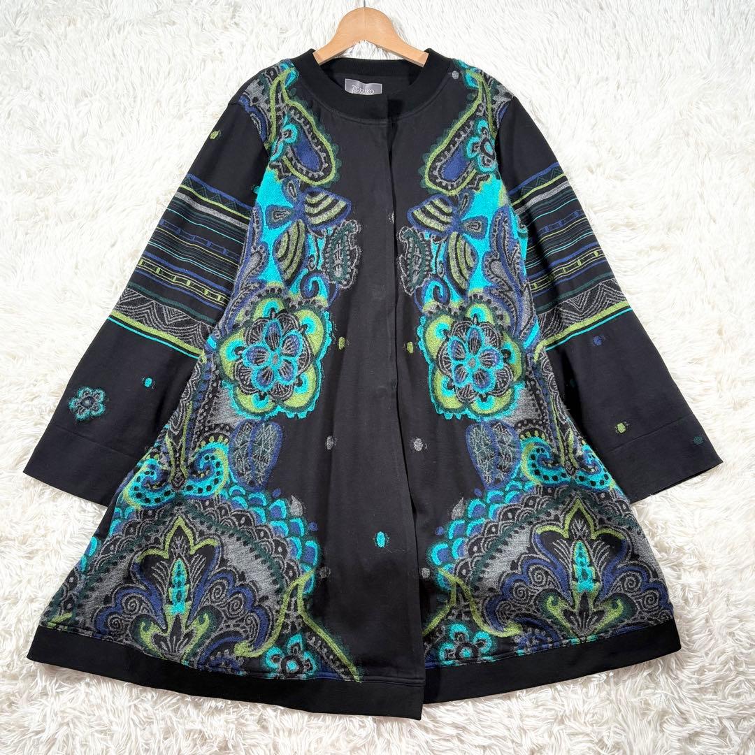 TOKUKO 1er VOL　トクコ　カーディガン　羽織りもの　お花　蝶々　9号