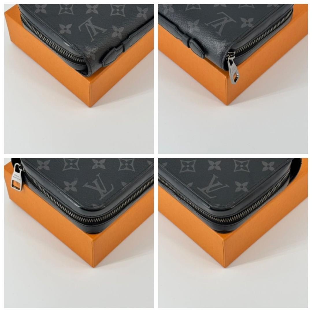 大人気 大容量 ルイヴィトン モノグラム エクリプス ジッピーXL カード16枚