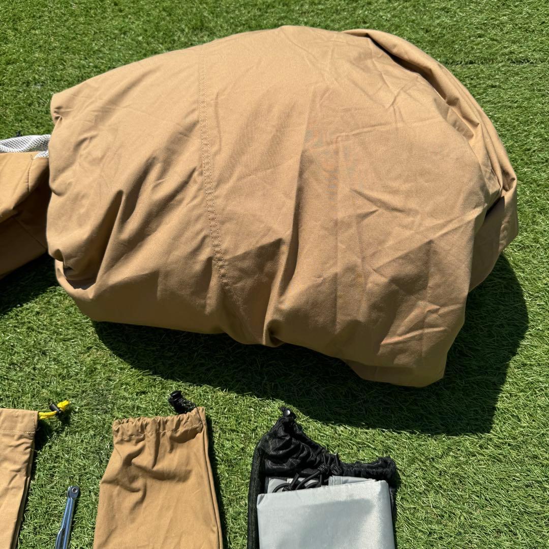 テンマクデザイン パンダTC 煙突ポート加工 カスタム