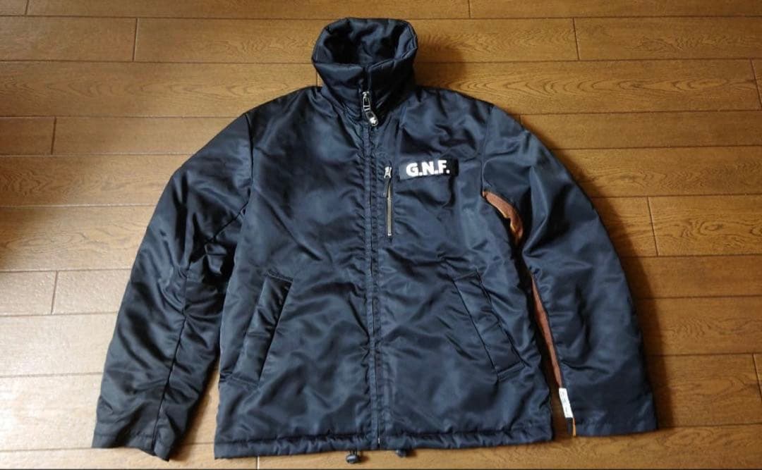 RESONATE GOODENOUGH G.N.F. ブラック ダウンジャケット