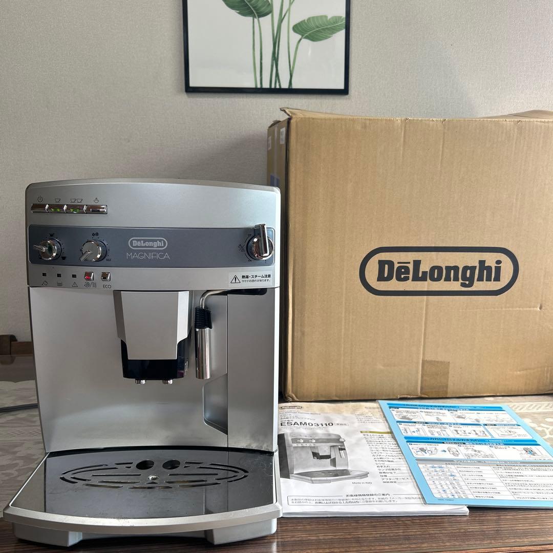 デロンギ マグニフィカ エスプレッソマシン ESAM03110動確済