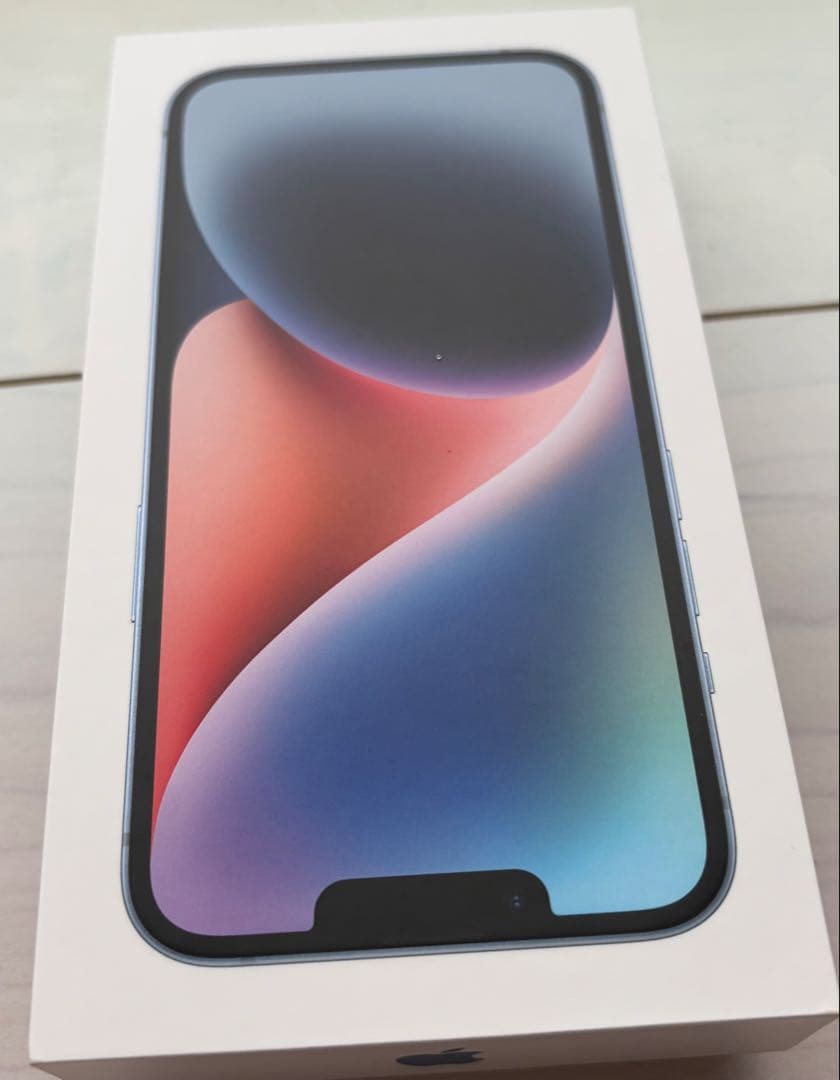 【美品】Apple iPhone 14 ブルー バッテリー 84% 128GB