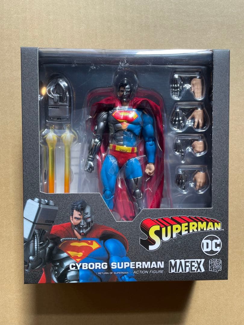 アメコミ MAFEX No.164 CYBORG SUPERMAN RETURN OF e