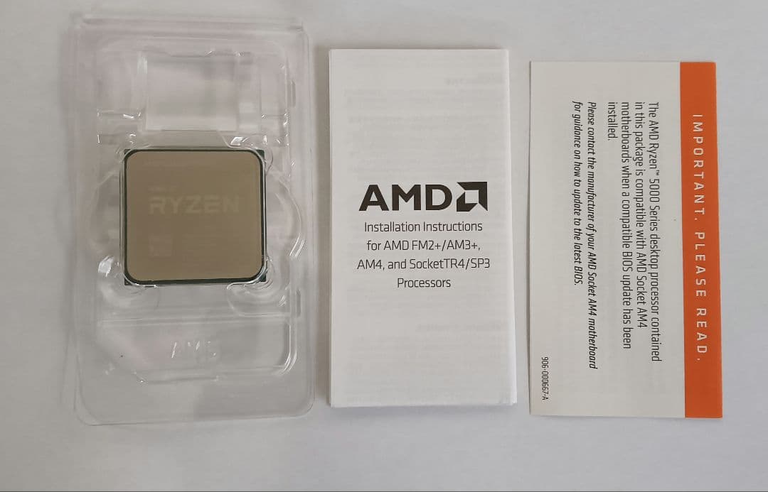 CPU AMD ryzen 7 5800x