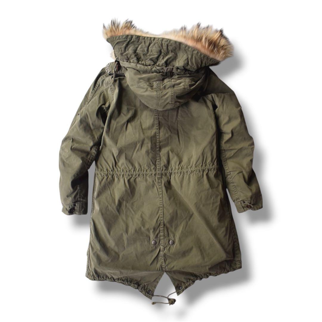 green REPRODUCTIONモッズコート現HYKE M-51型フィッシュ