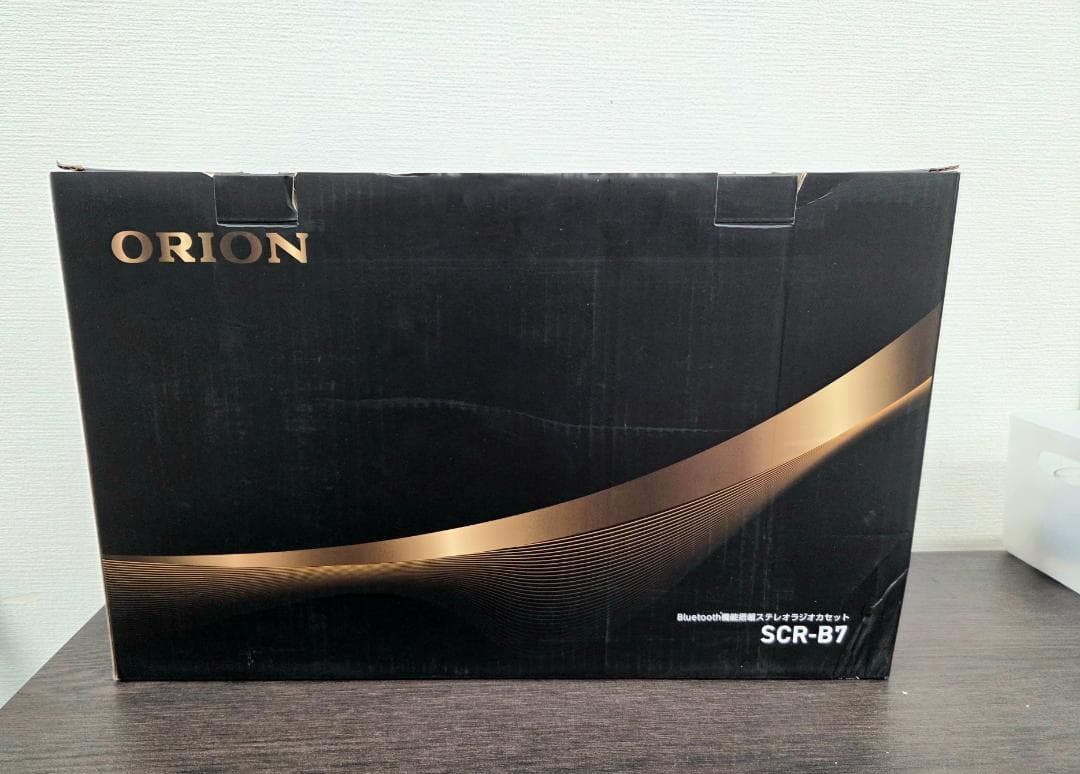 RION ステレオラジオカセット SCR-B7 新品 動作確認のみ