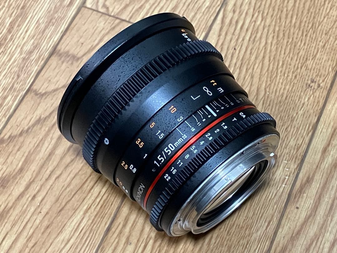 ROKINON/SAMYANG EF50mm T1.5 シネレンズ