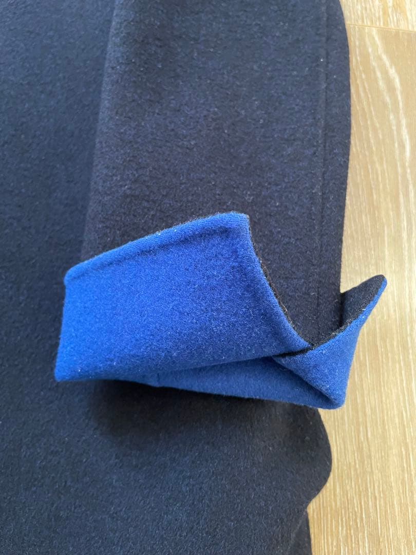 ENFOLD ウールリバーノーカラーコート