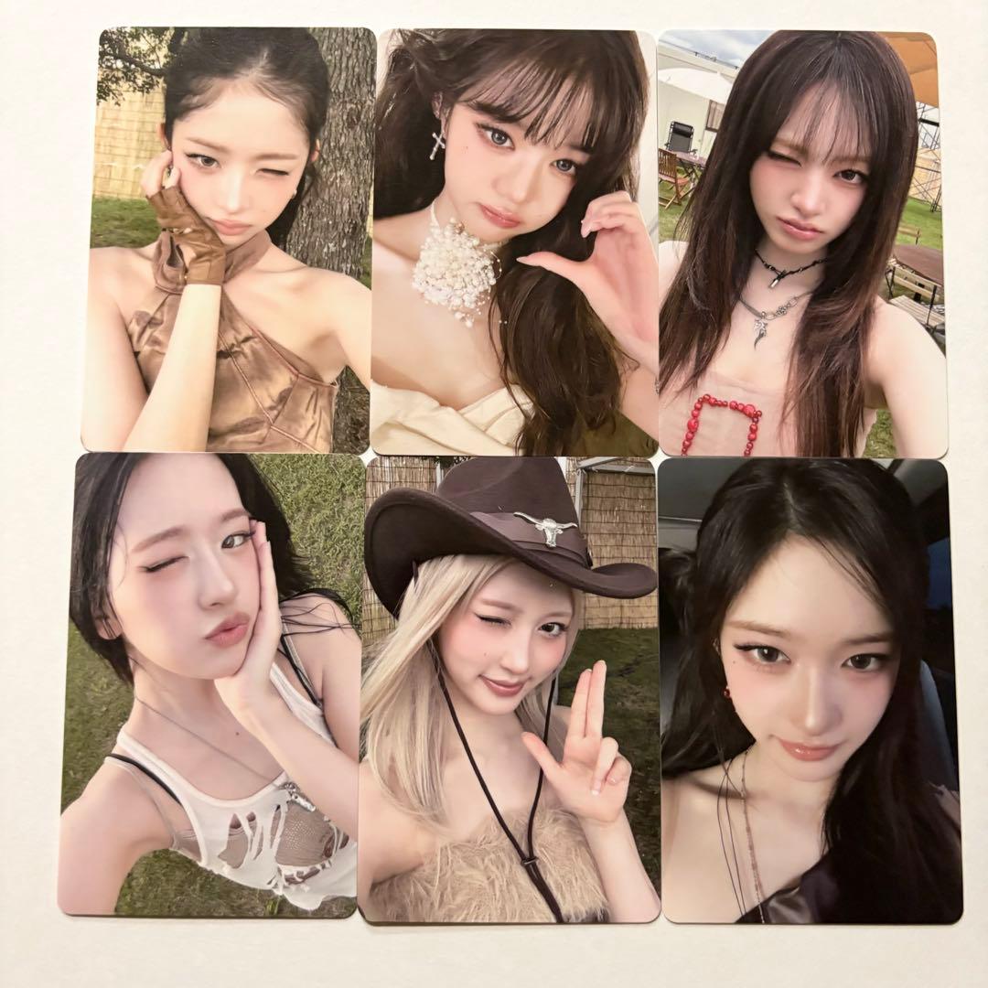 ウォニョン他　トレカ　IVE SECRET オフイベ　10/12 6種コンプ