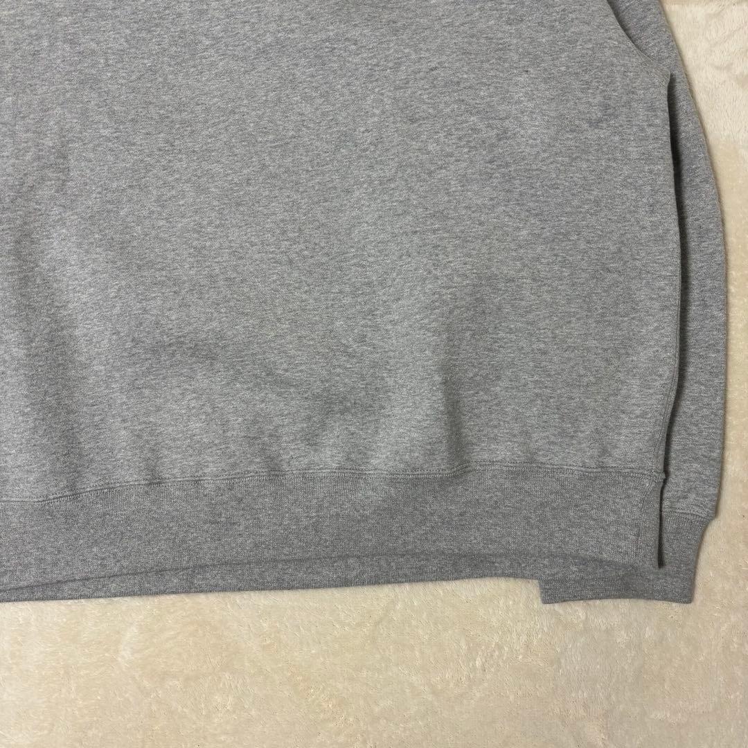 Stussy x Nike コラボ　クルーネックスウェット　グレー　XL