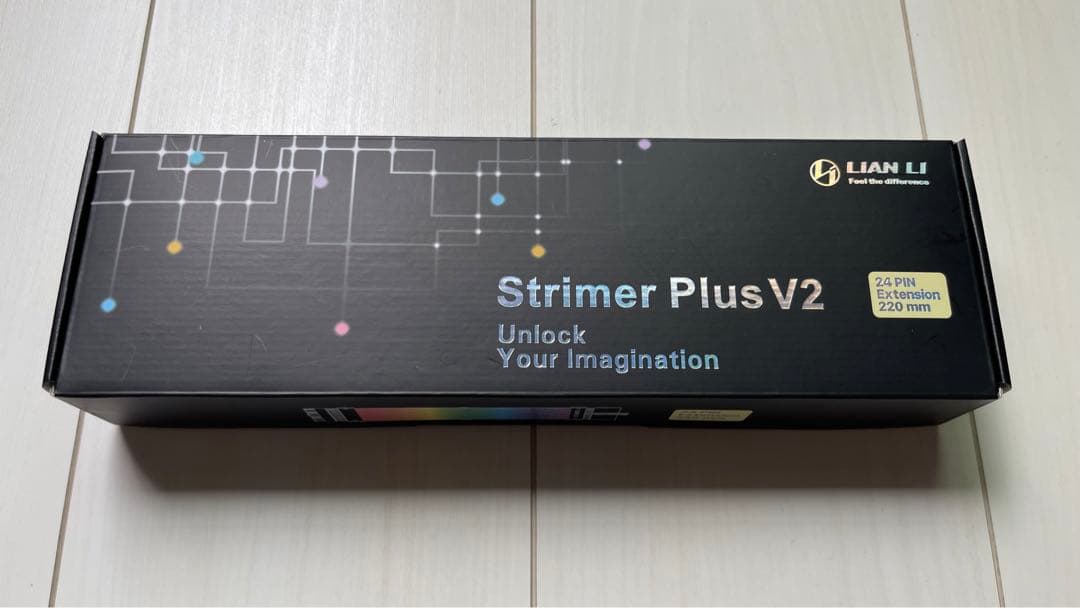 LIAN LI Strimer Plus V2 24PIN RGB延長ケーブル