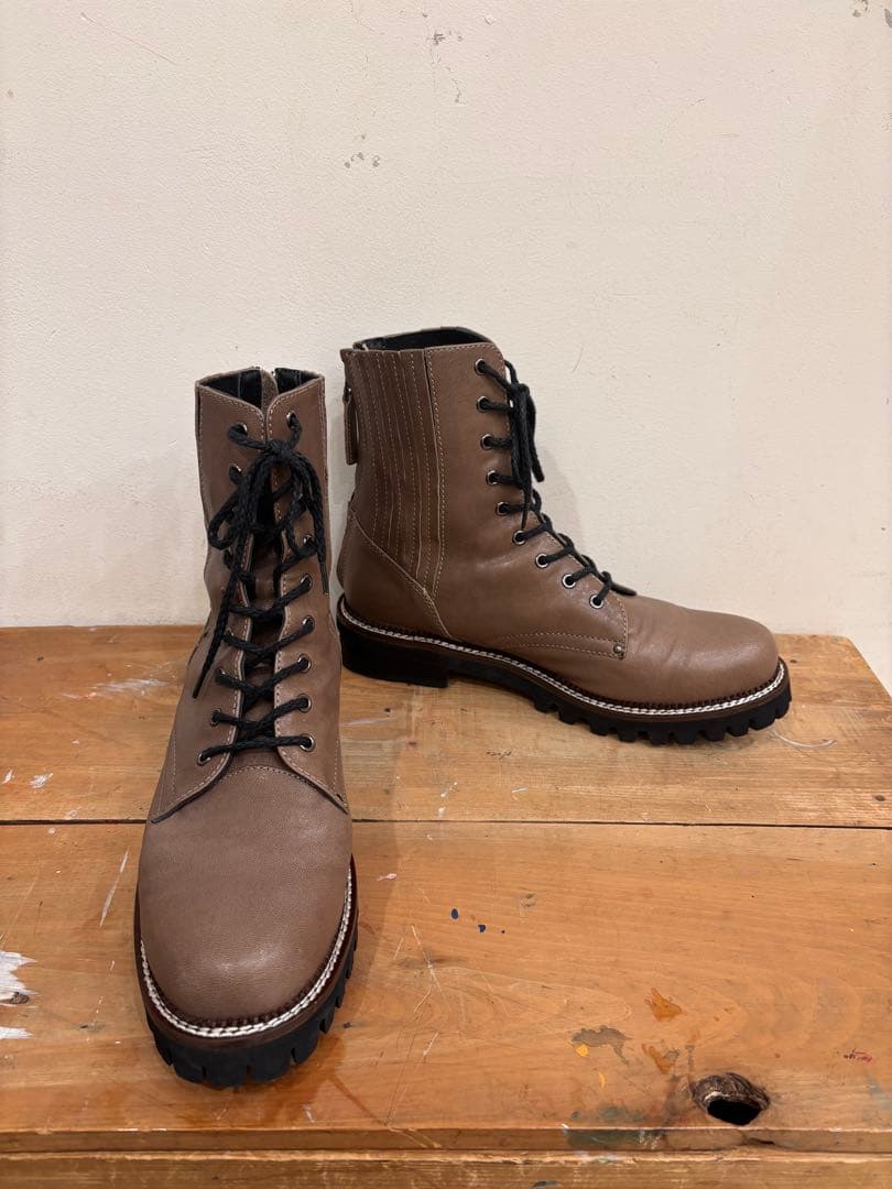 【美品】yuko imanishit+ 25.5㎝〜26㎝ ブーツ