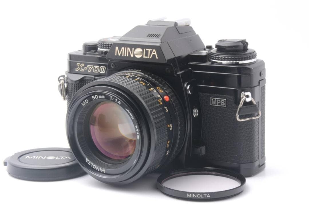完動品 MINOLTA NEW X-700 MPS + MD 50mm F1.4