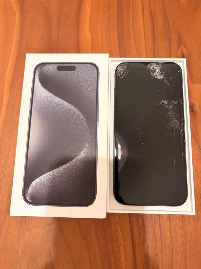【ジャンク】iPhone15 Pro 128GB 部品取りにどうぞ