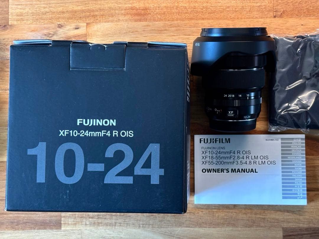 【美品】FUJINON XF10-24mm F4 R OIS