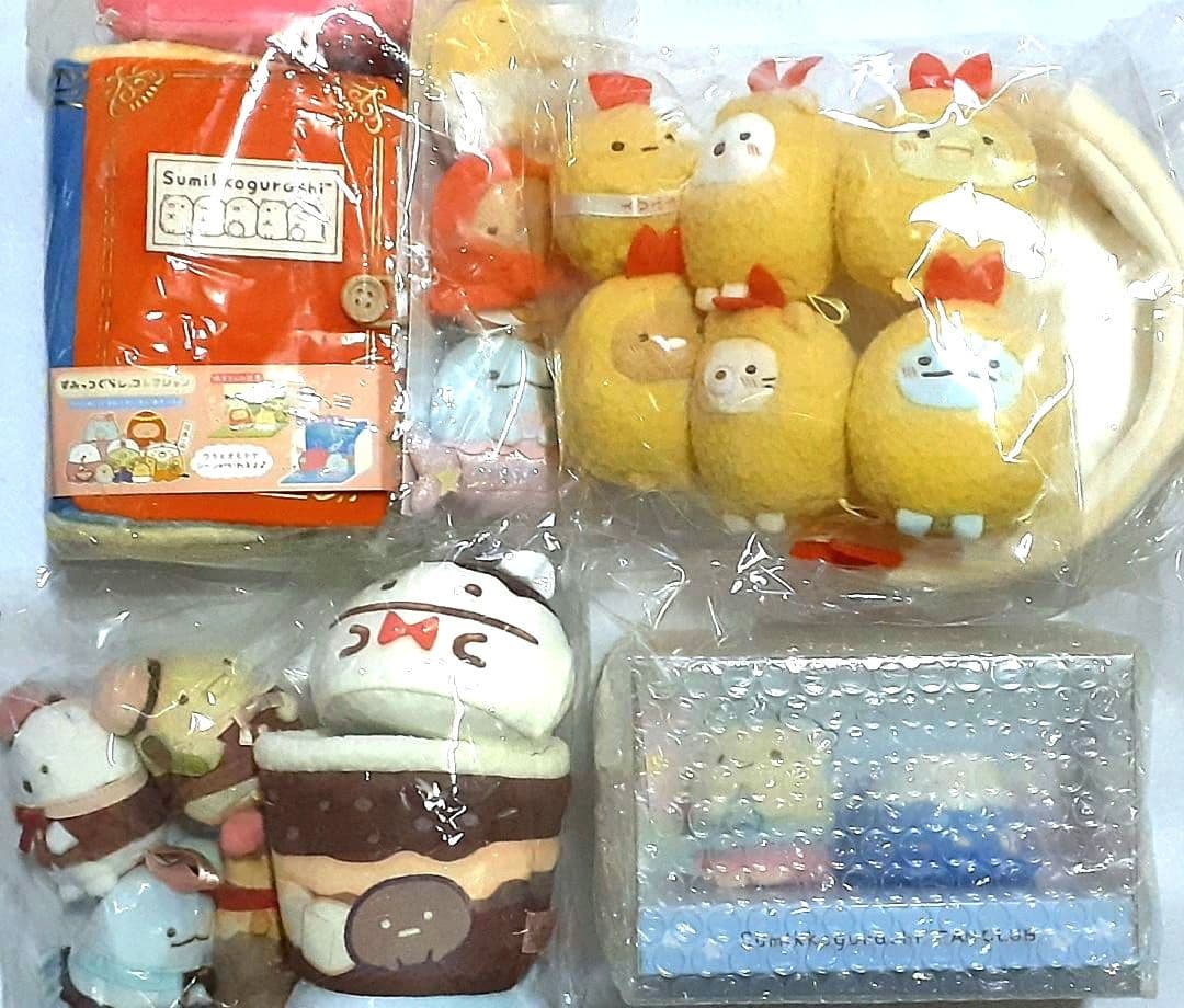 すみっコぐらしコレクション　てのりぬいぐるみ4セット