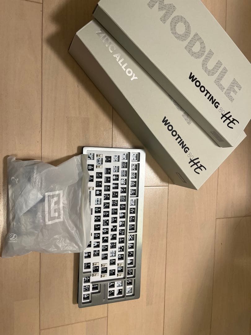 キーボード Wooting 80HE Zinc Alloy