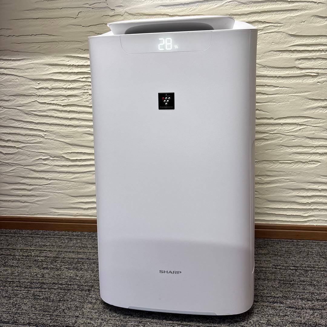 SHARP 空気清浄機 ホワイト 0123k2