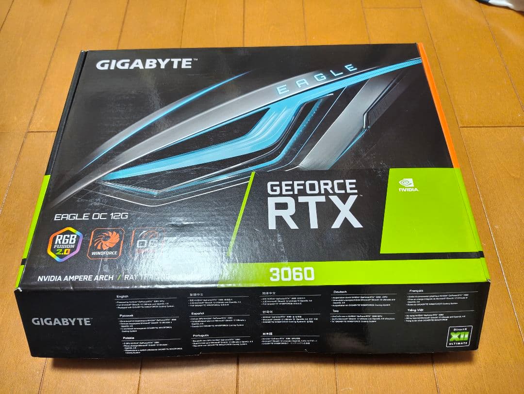 GIGABYTE　RTX3060 12gb