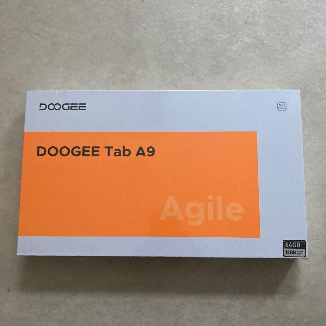 Android15 タブレットDOOGEE A9 12GB+64GB+2TB拡張