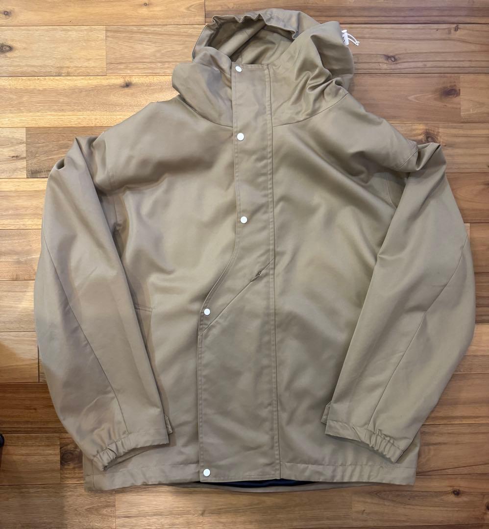 HATRA ハトラ　ほぼ未使用品　コットンシェル　フードブルゾン　BEIGE