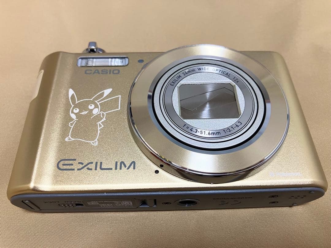 【未使用】EXILIM ピカチュウ EX-ZS190 GD カメラ