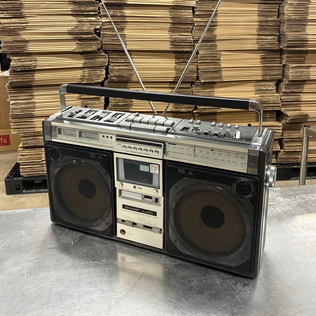 [現状品]シャープ　SEARCHER-XL GF-505SB ラジカセ