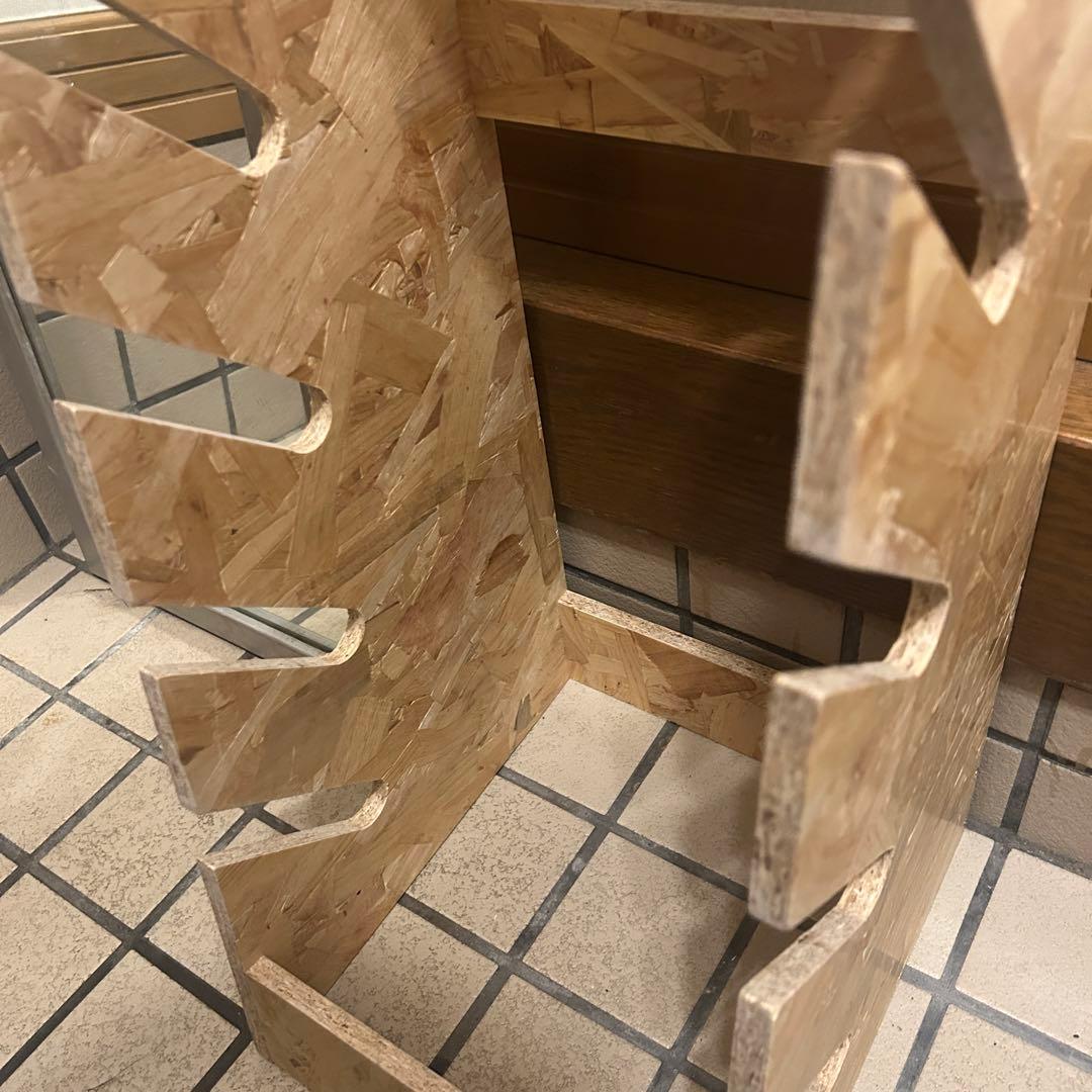 スケートボード ラック ディスプレイ 7枚収納 スケボー 新品 スノーボード