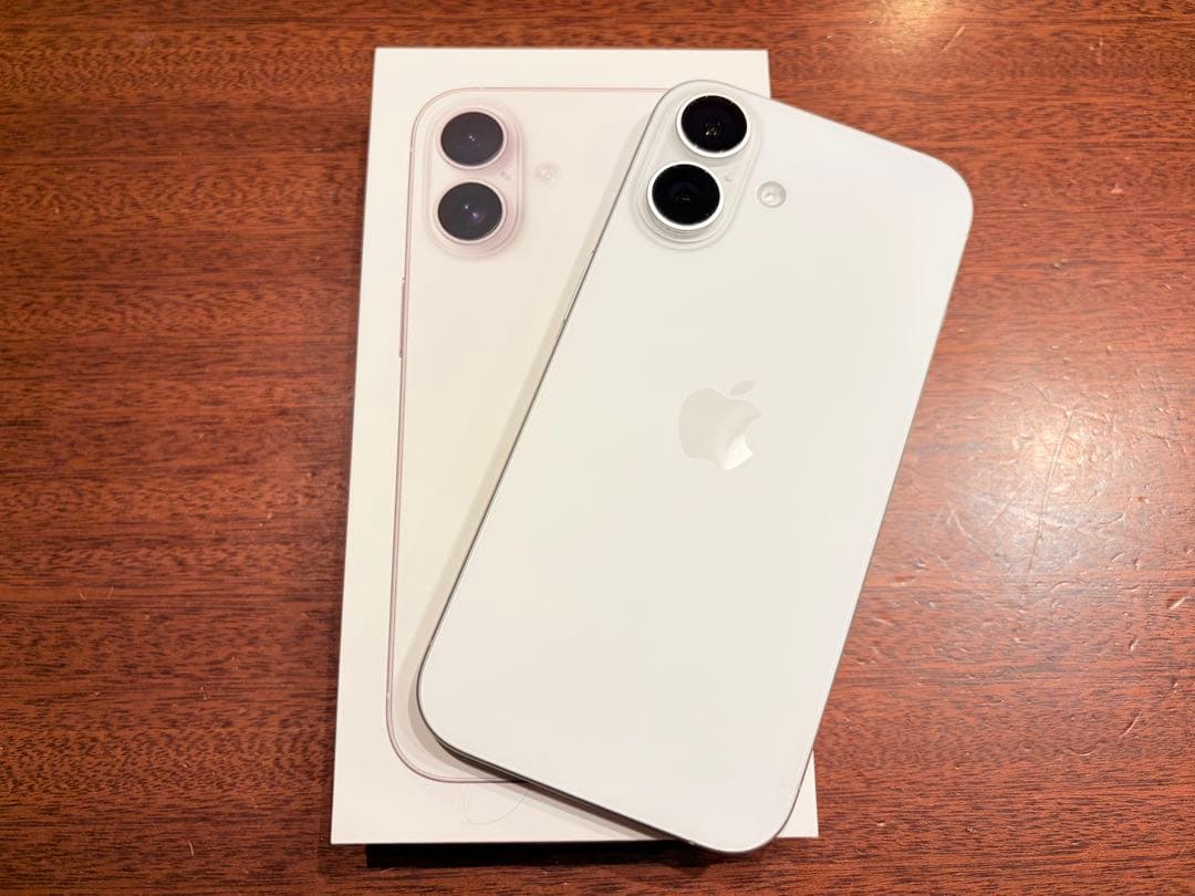 【土日限定価格】Apple iPhone16 128GB ホワイト SIMフリー