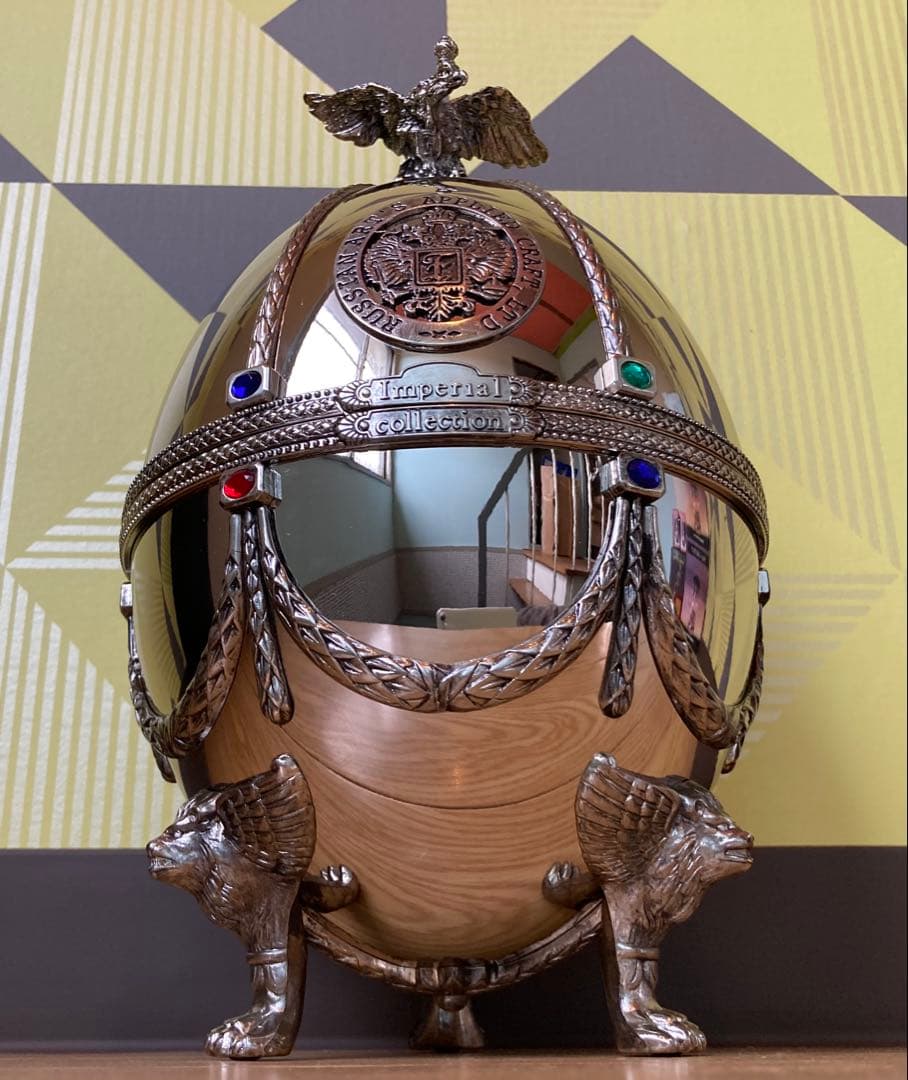 ラドガ インペリアルコレクション シルバー 空瓶 置物 アンティーク オブジェ