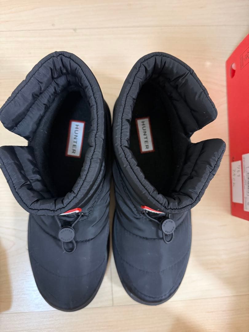 HUNTER ハンター　スノーブーツ　ブラック