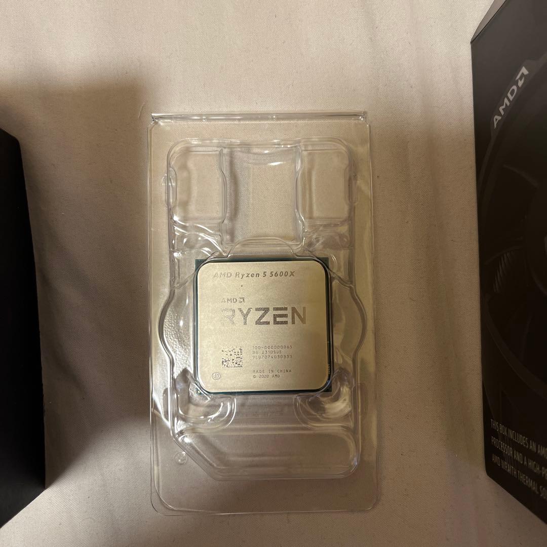 AMD Ryzen 5 5600X CPU AM4ソケット