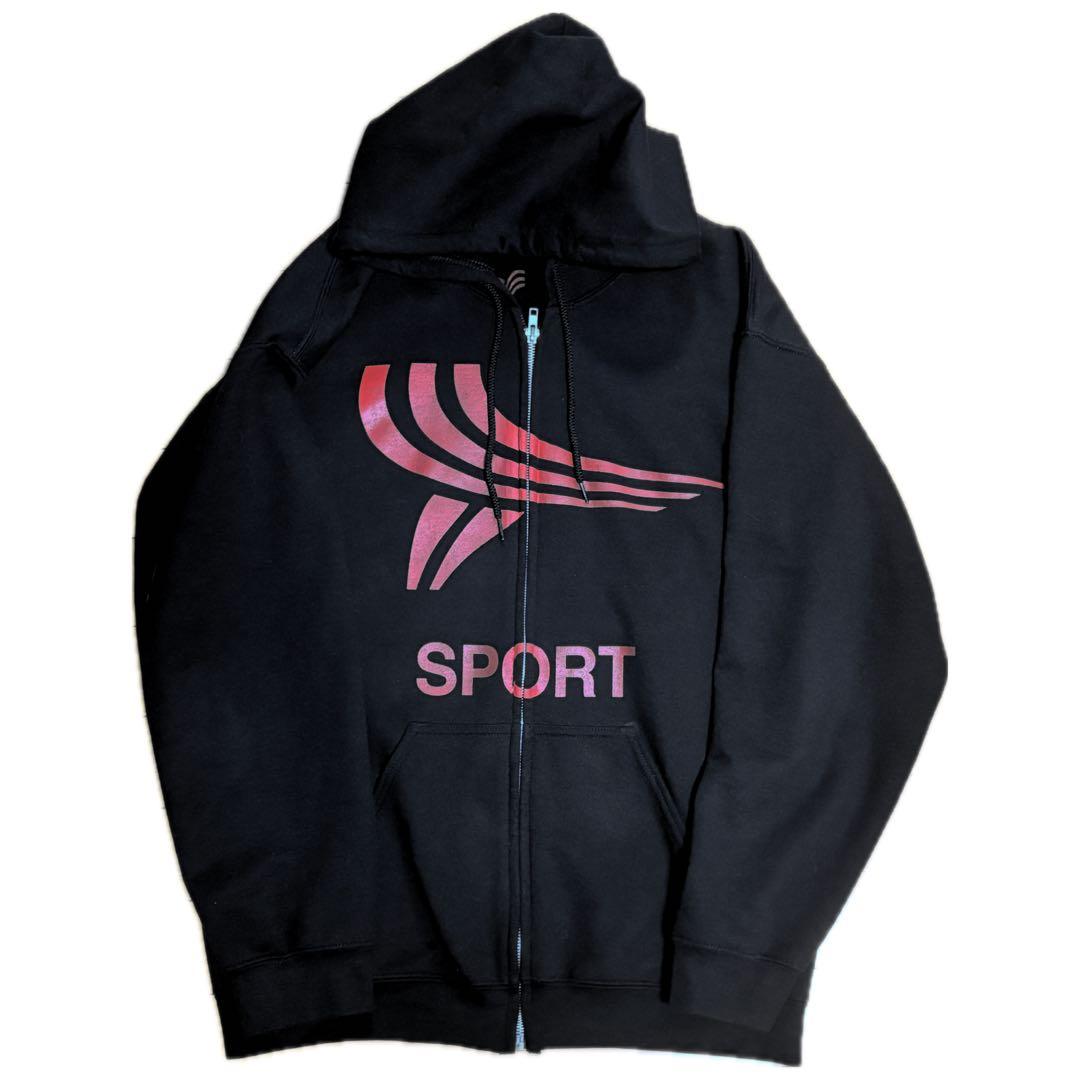 YORI SPORT ロゴジップパーカー Sサイズ