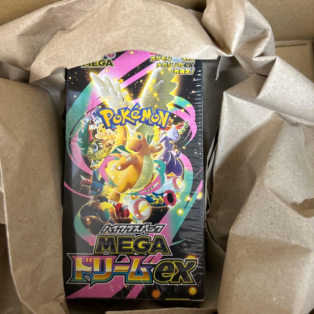 185.5gポケモンカードゲーム MEGA ドリームex シュリンク付き