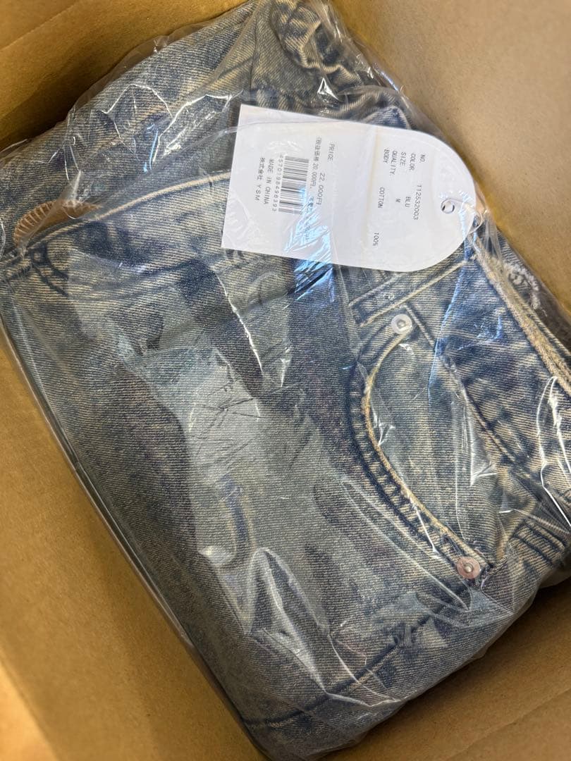 Darich♡新品ランダムハートパッチワークデニムパンツ【Ｍ】