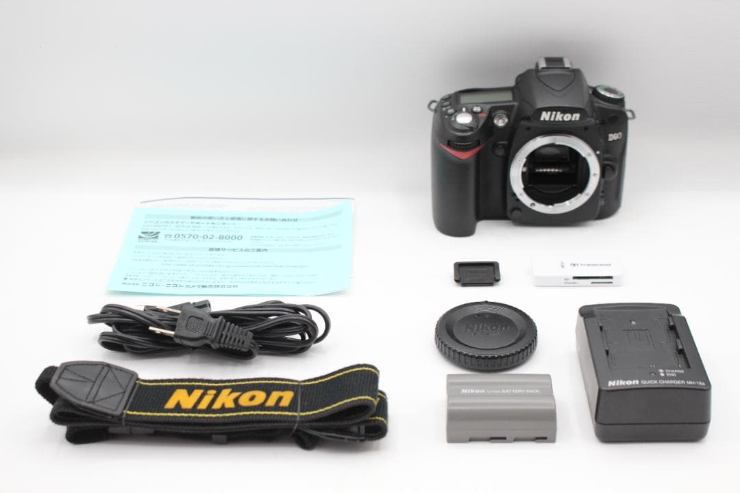 新品級◆Nikon ニコン D90 ボディ◆シャッター回数5237回のみ♪