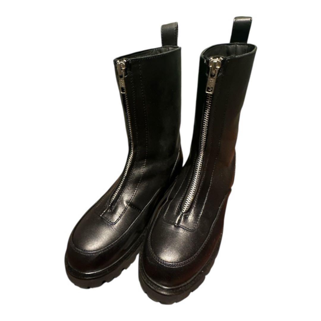 CAMINANDO ブラック ミリタリーブーツ