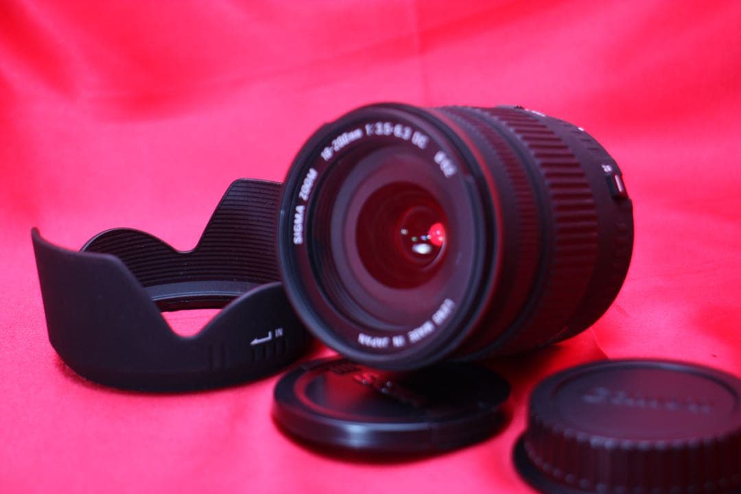 SIGMA 18-200mm ズームレンズ Canonマウント
