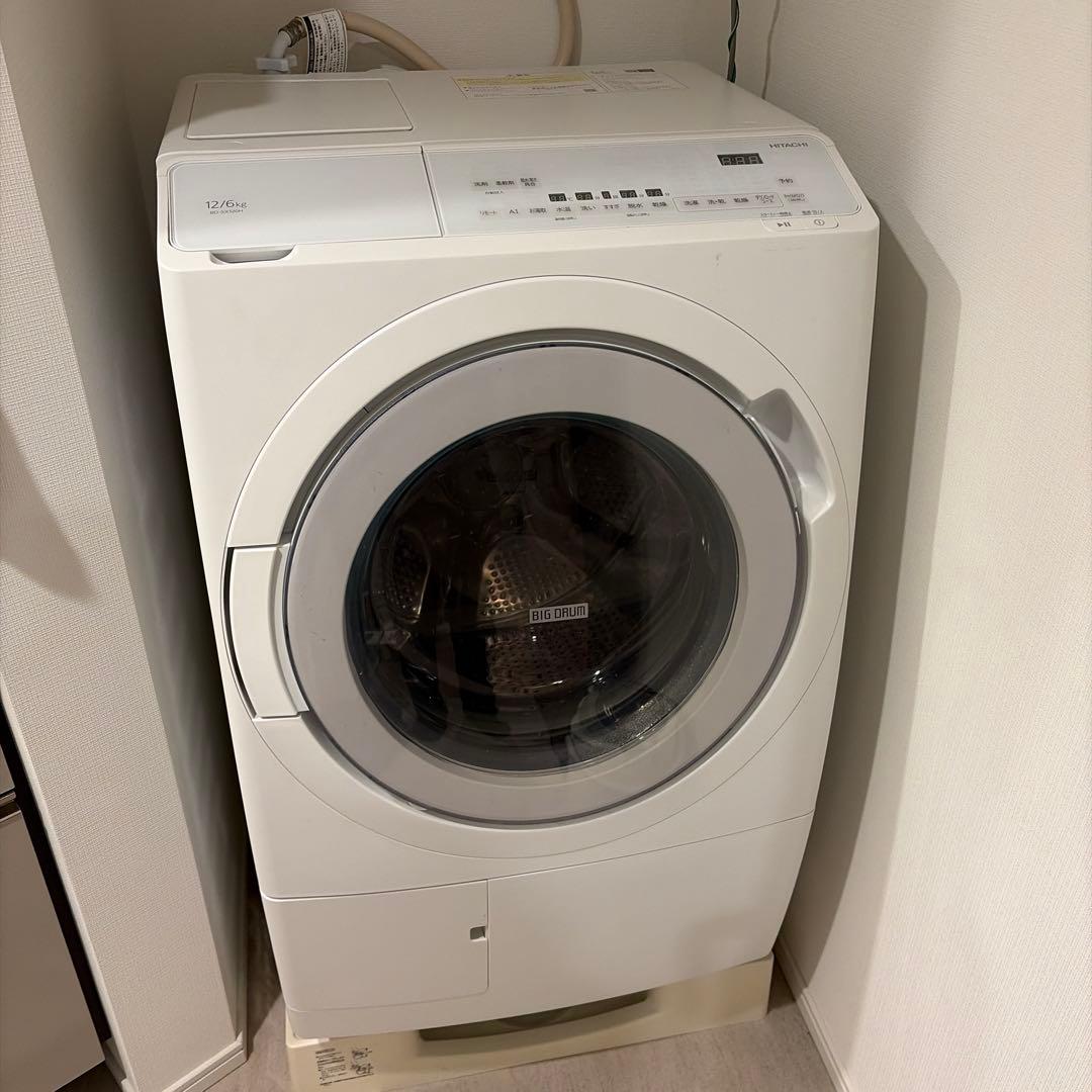 日立ドラム式洗濯乾燥機 BD-SX120HLビッグドラム