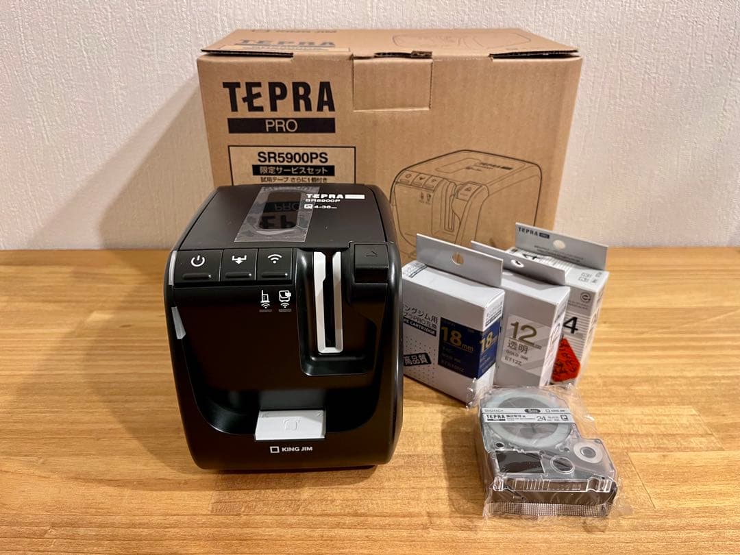 【美品】TEPRA SR5900PS テプラプロ KINGJIM